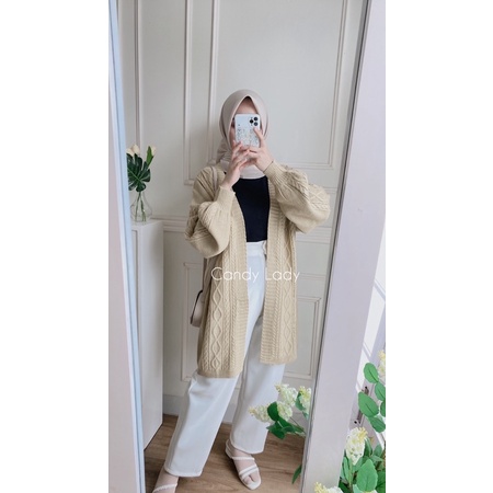 Clara Import Long Cardy Rajut Premium