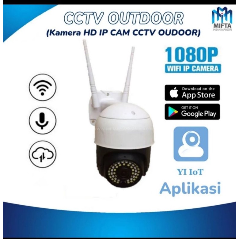 HD IP CAMERA CCTV WIFI OUTDOOR / CCTV OUTDOOR HD / KAMERA CCTV OUTDOOR