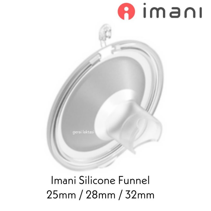 Silicone Funnel Flange 32mm for Imani i2 Plus - Corong Imani i2 Plus 32mm
