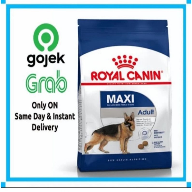 Royal canin maxi dog adult 15 kg dog food prolan GO-SEND