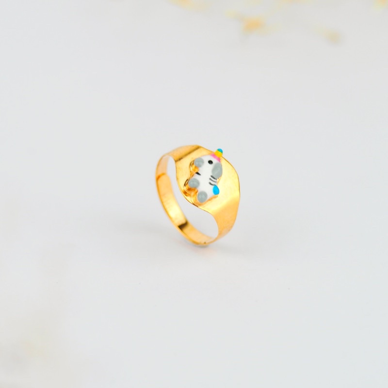 Cincin Emas Baby Ongsrot Little Pony Cat - Toko Emas Gadjah