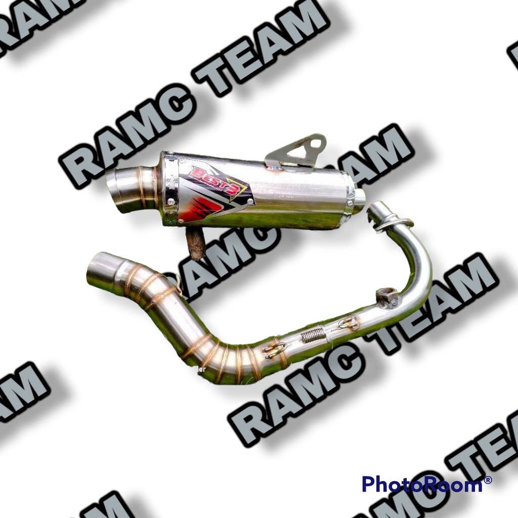 Knalpot BEST 3 Vespa Matic Sprint iget S LX 125 2v 3v inlet 38