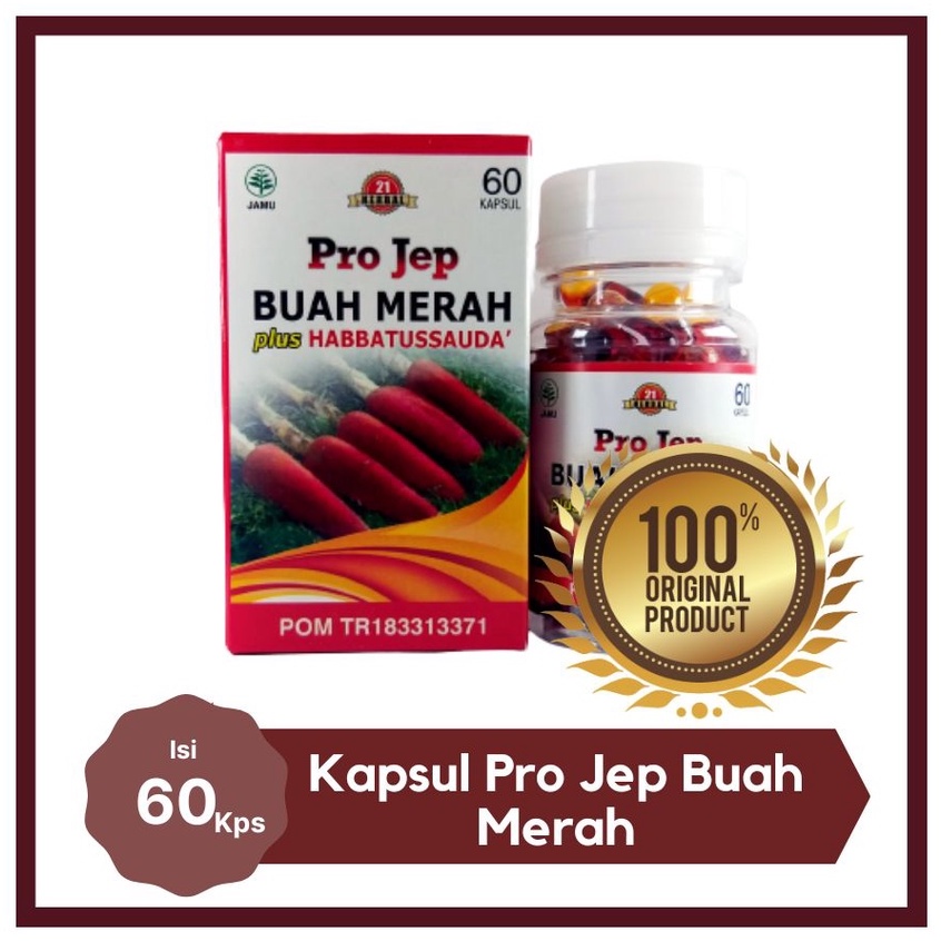 

PRO JEP kapsul minyak habbatussauda plus BUAH MERAH PAPUA herbal 21