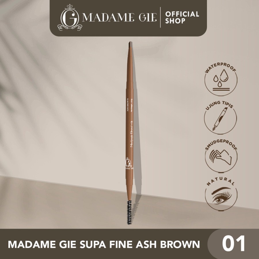 MADAME GIE SUPA FINE THIN EYEBROW MECHANIC / PENSIL ALIS