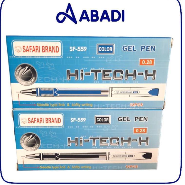 

RECOMENDED Bulpen Hitech-H Safari Pen Gel Bolpoin (1pak = 12pcs) 864