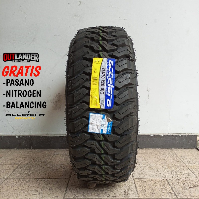 Ban Mobil Offroad Ring 20 265/50 Merk Accelera MT01 265 50 R20 Termurah Berkualitas