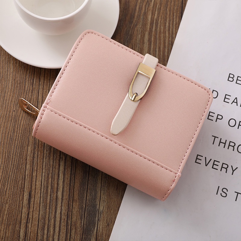 Hathin Muii MEGAN 170 Dompet Lipat Wanita PU LeatherMurah dompet kecil - Clowy Wallet Plus