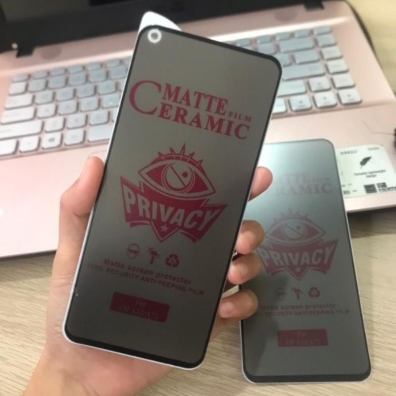 (ANTI SPY) ANTIGORES MATTE CERAMIC XIAOMI MI 9/MI 9 PRO  PRIVACY SPY