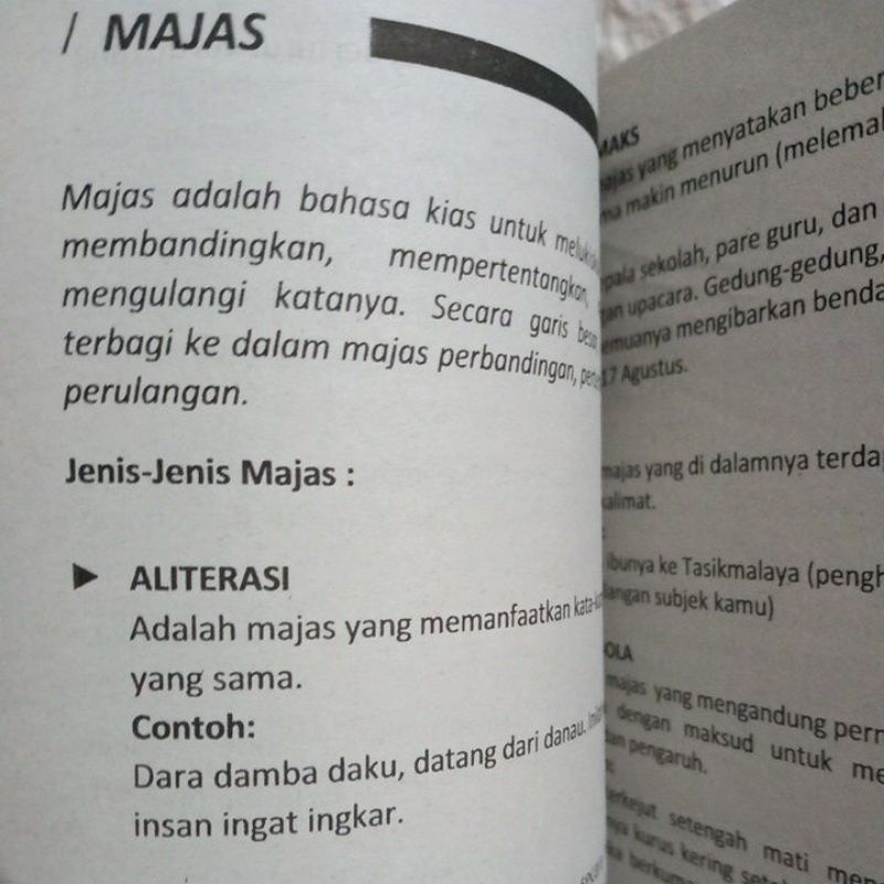 Kamus Pribahasa Indonesia Pantun Puisi Majas Untuk Pelajar Dan Umum