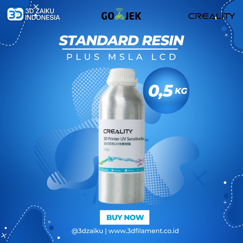 Creality Standard Resin PLUS MSLA LCD 3D Printer 0.5 KG