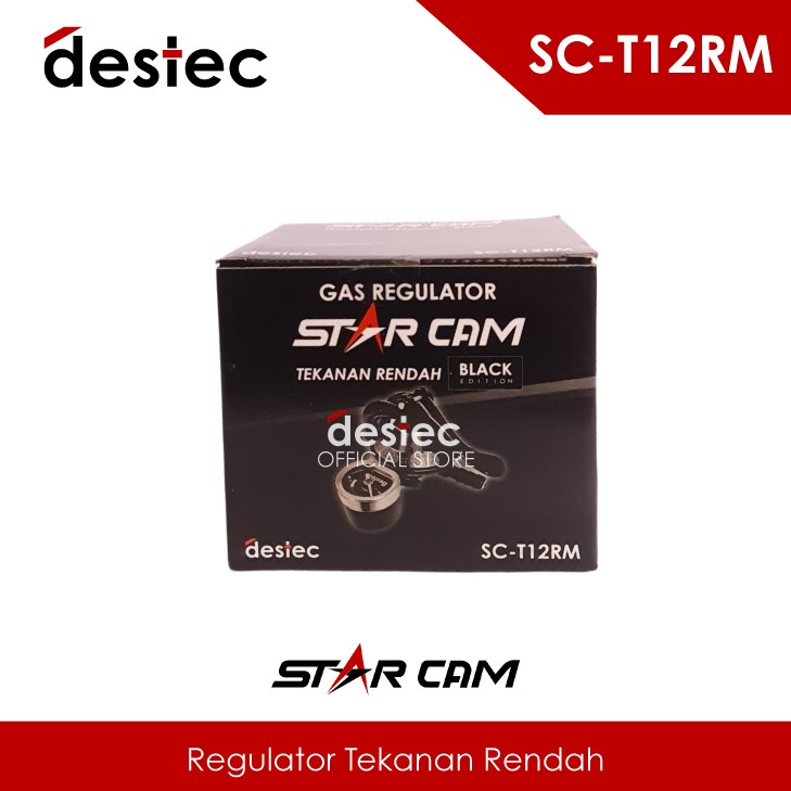 REGULATOR LPG METER STARCAM SC-T12RM TEKANAN RENDAH