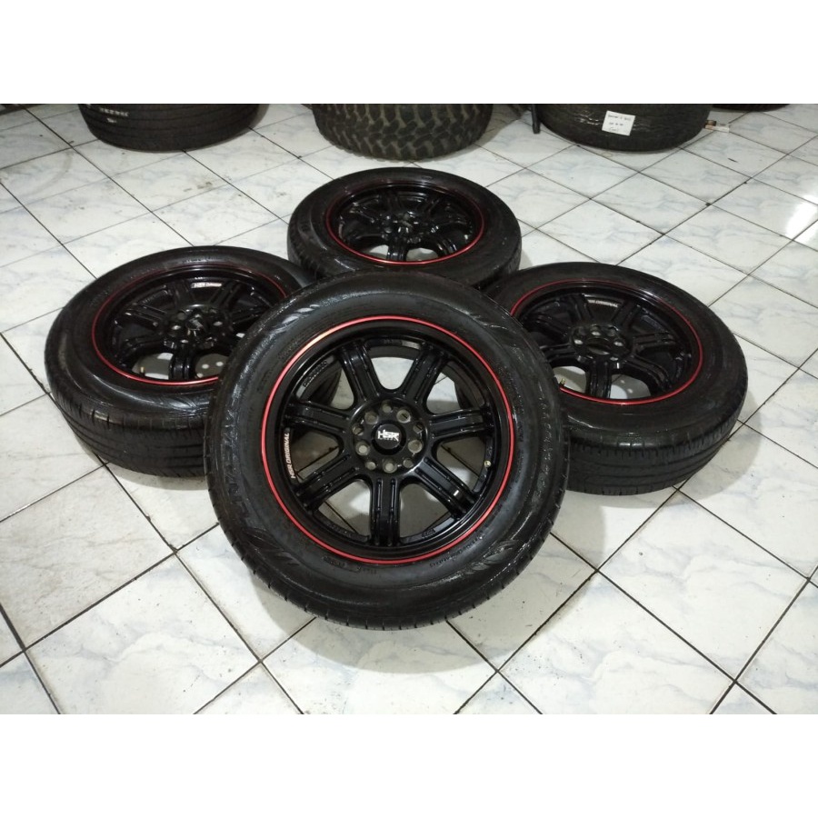 Velg Mobil Racing Hsr Ring 16 Bekas Baut 5 Untuk Innova X-Pander Rush luxio grandmax