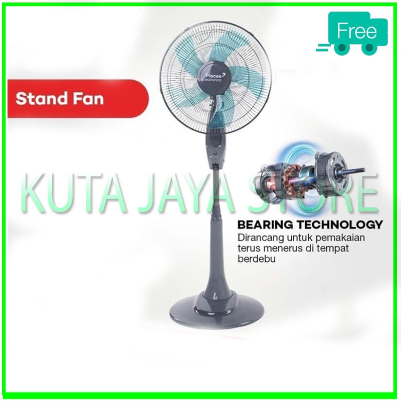 Jual PROMO Kipas Angin Berdiri / Stand Fan 16" 1680 PRO dengan