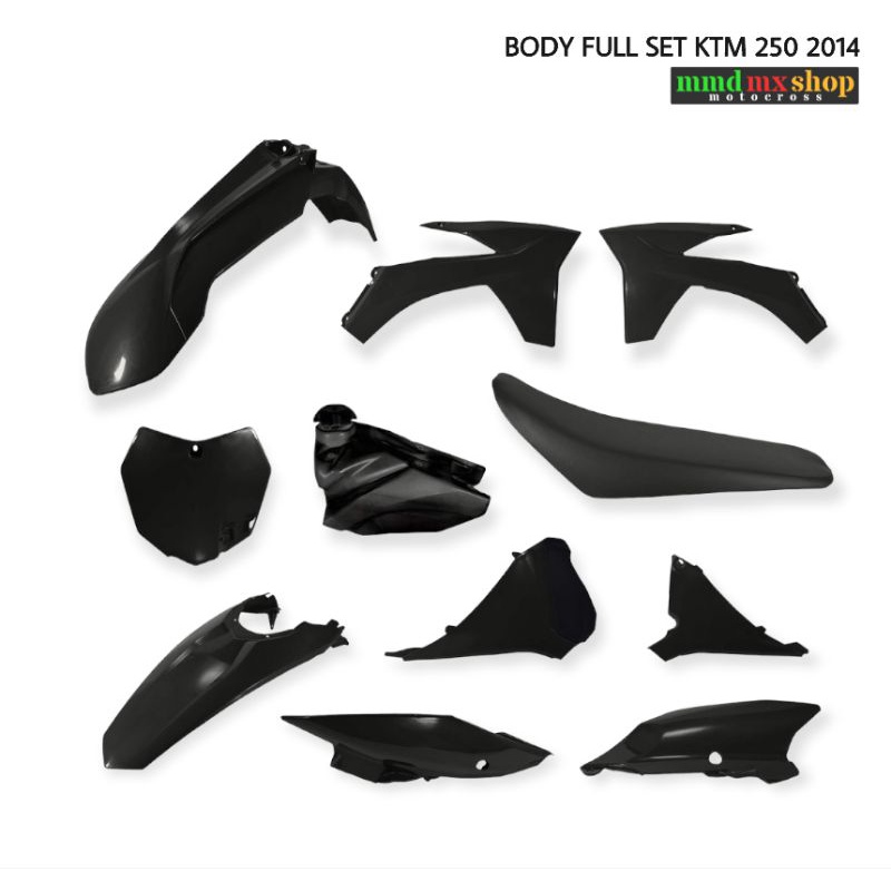 Body set ktm 250 2014 bodi full set ktm 250 2014 sixday lengkap jok dan tangki ktm 250