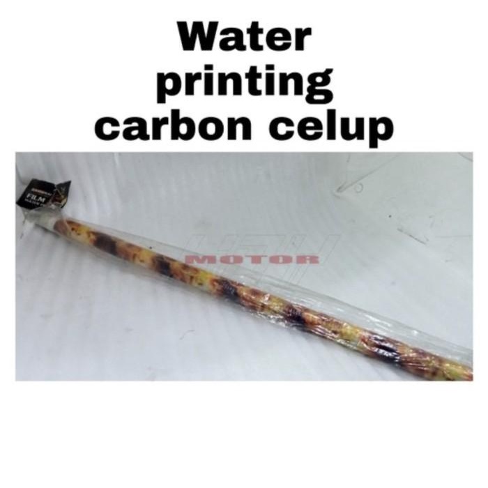 Water transfer printing wtf Carbon karbon celup