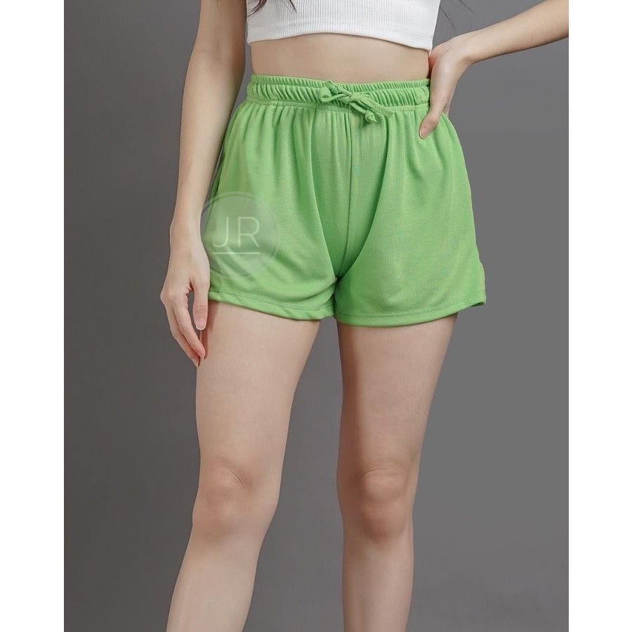 Korean Sport Hot Pants Celana Pendek Wanita Shortpants Dewasa Santai Sehari hari