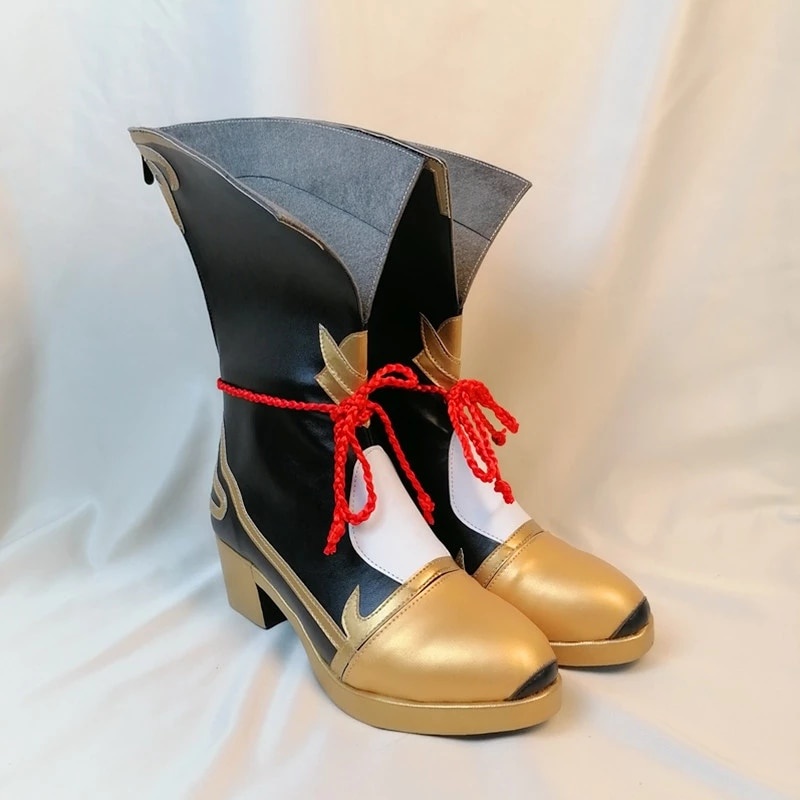 PREORDER Game Genshin Impact Xiangling Cosplay Shoes Boots Halloween Carnival Cosplay Costume Access