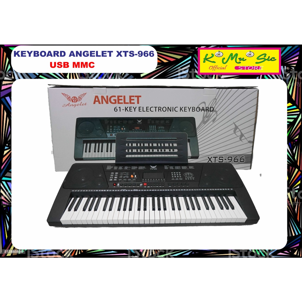 Harga promo special termurah Keyboard Angelet pemula XTS 966 XTS966 COD