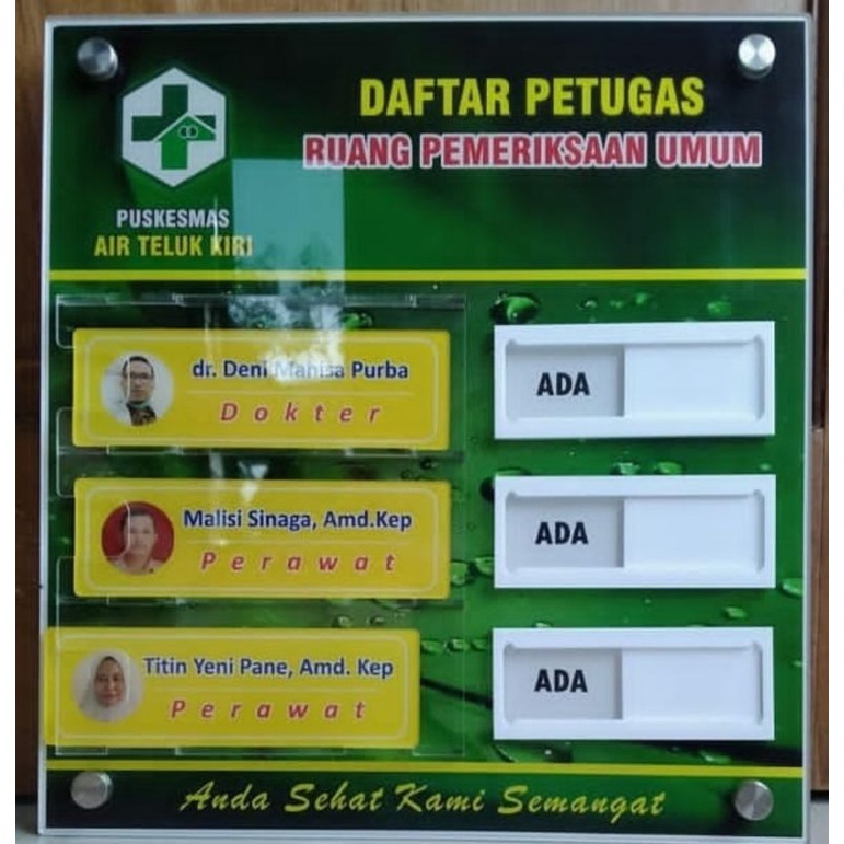 

Petugas Pemberi Layanan 5 Slot Lengkap ada tdk ada