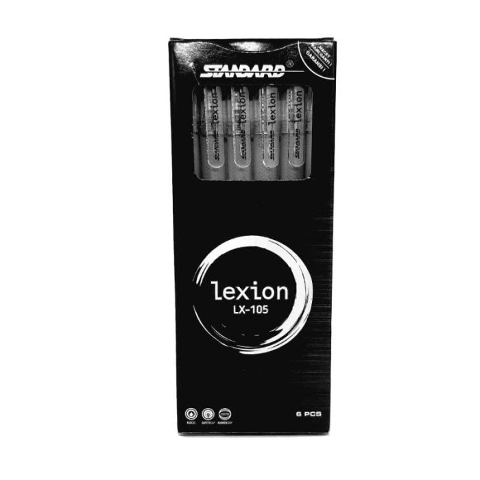 

STANDARD PEN LEXION 0.5 LX-105 ISI 6 PCS