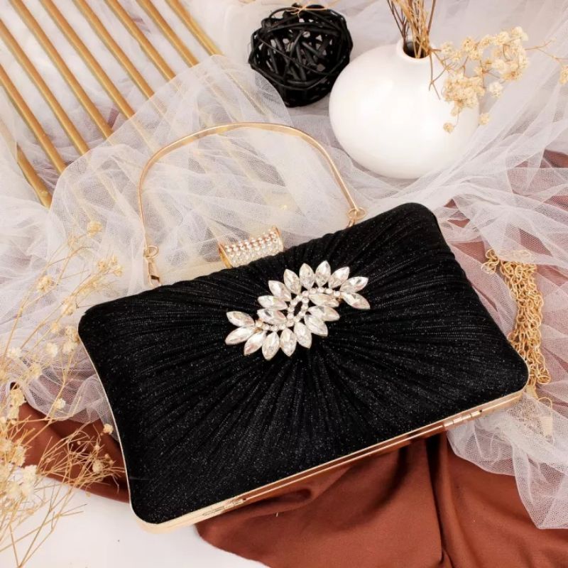 TAS PESTA KONDANGAN WANITA DOMPET CLUTCH HANDBAG HAND BAG SHOULDER TENTENG JINJING TALI RANTAI WANITA CEWEK CEWE PEREMPUAN FASHION BATAM BRANDED MURAH PREMIUM TERBARU KEKINIAN MEWAH ELEGAN 2022 MAC 39 BERKUALITAS BAGUS MOTIF CANTIK KEREN IMPORT KEKINIAN