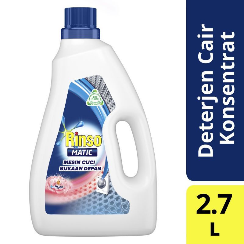 Rinso Matic Bukaan Depan + Molto 2.7L