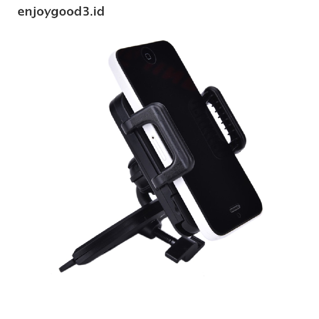 (Rready Stock) Bracket Dudukan Handphone iPhone Samsung Universal Untuk Slot CD Mobil