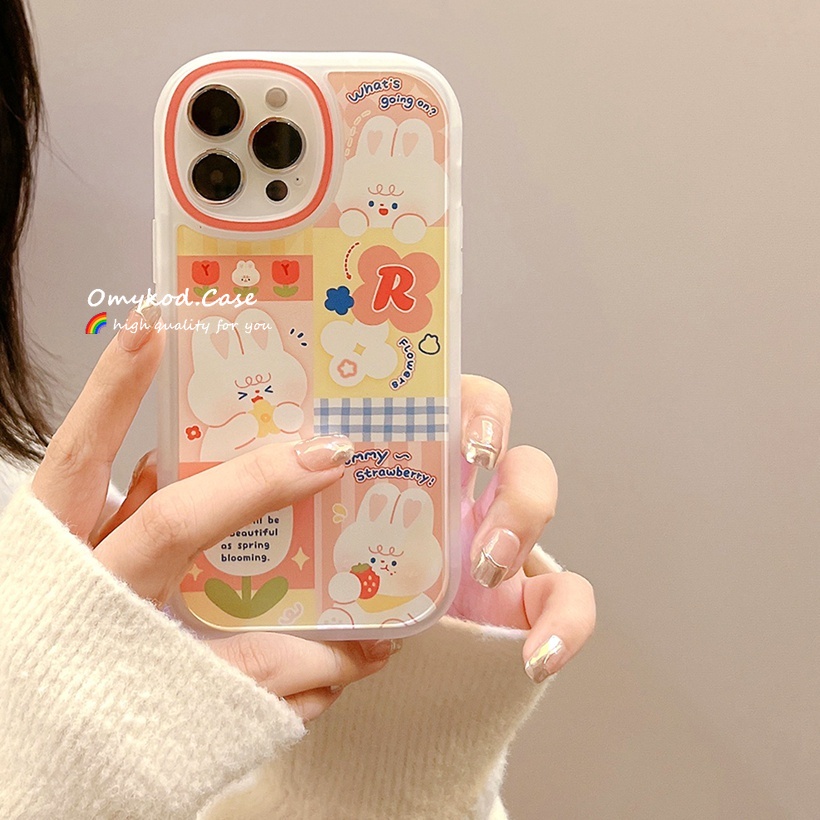 Soft Case Silikon TPU Transparan Motif Mata Bulat Untuk iPhone 11 12 13 14 Pro MAX 6s 6 Plus 7 8 Plus 14 Plus SE 2020 2022 XR X Xs MAX