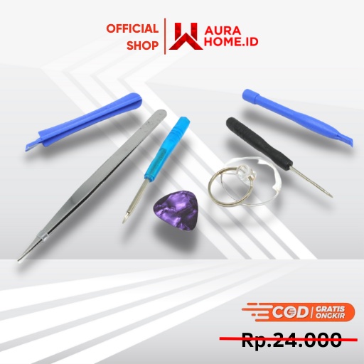 Opening Tools Kit Set for iPhone 4/5/6/6 Plus / Toolkit Obeng Reparasi Perbaiki Pembuka Bongkar Perb