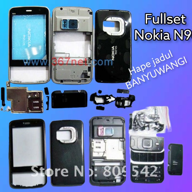 casing housing fullset Nokia N96 kualitas grade A
