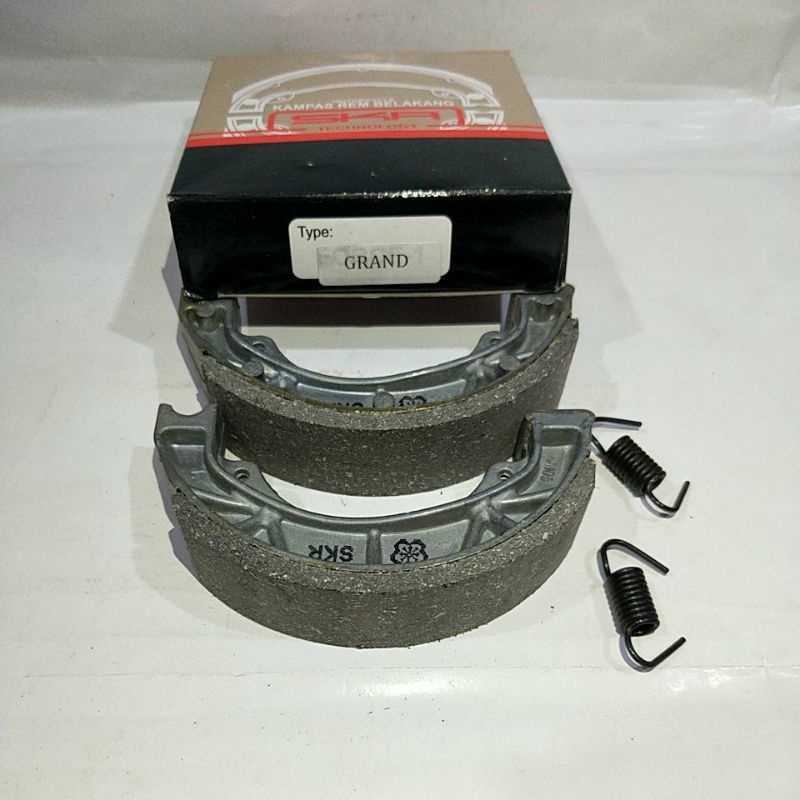 Kampas Rem Belakang Motor Supra Grand Supra fit