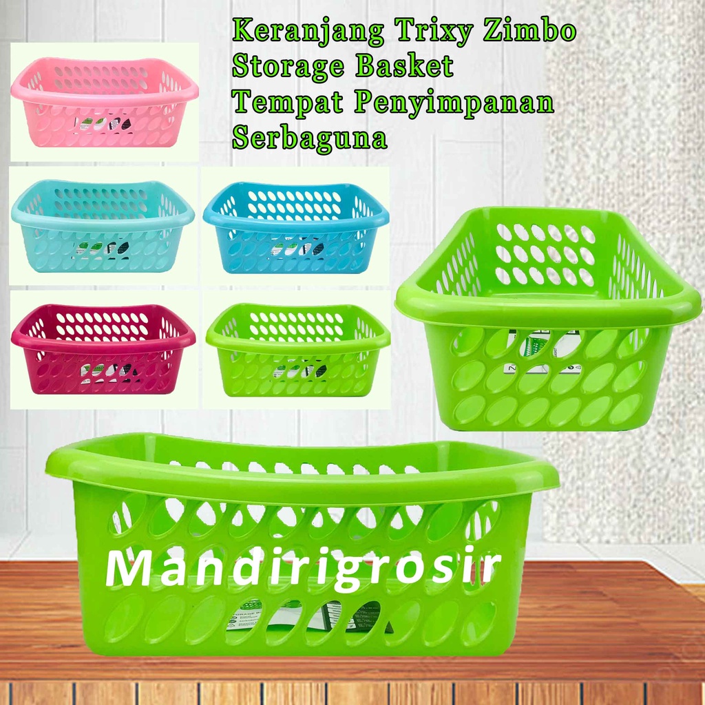 Keranjang Trixy Zimbo * Zimbo Storage Basket * Tempat Penyimpanan Multifungsi * Keranjang BK-509