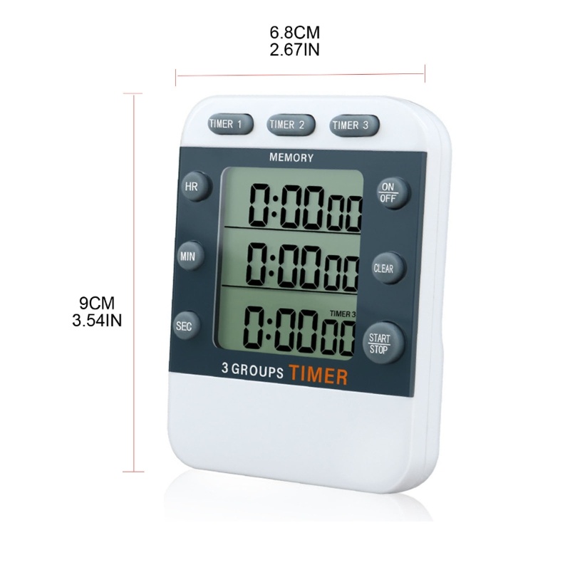 Zzz Timer Digital 3 Channel