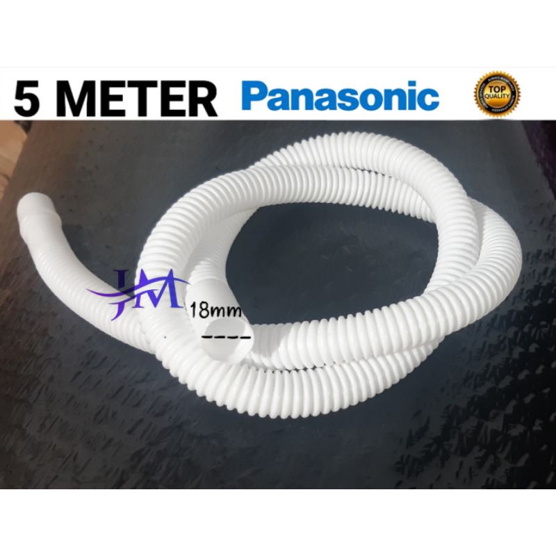 [ 5 METER ] Selang Masuk Air Mesin Cuci / Selang Inlet Mesin Cuci Panasonic 2 Tabung