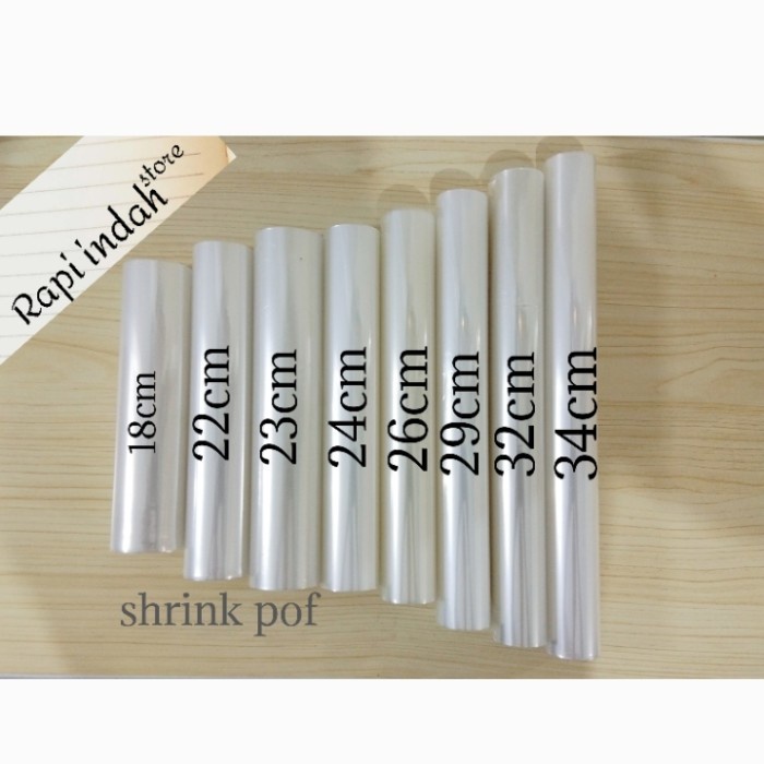 

plastik segel shrink pof plastik buku majalah - 34cm