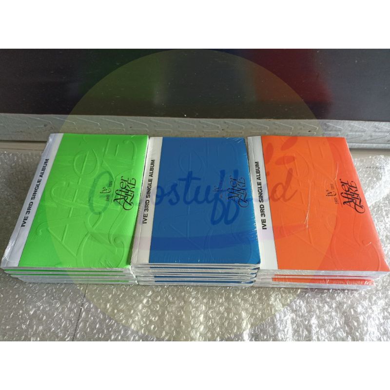 [READY STOCK] ALBUM IVE AFTER LIKE (+ PO BENEFIT KTOWN) BENE KTOWN POB PHOTOCARD SEALED