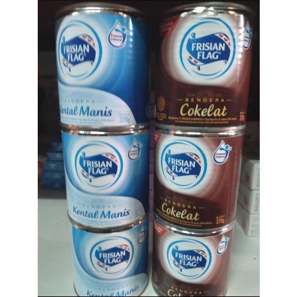 

Frisian flag susu kental manis kaleng 370G