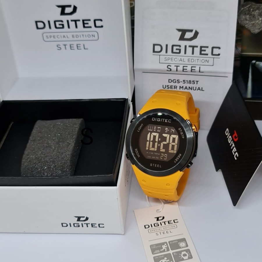 Jam Tangan Digitec DGS-5185T-BYL-4B Original Murah