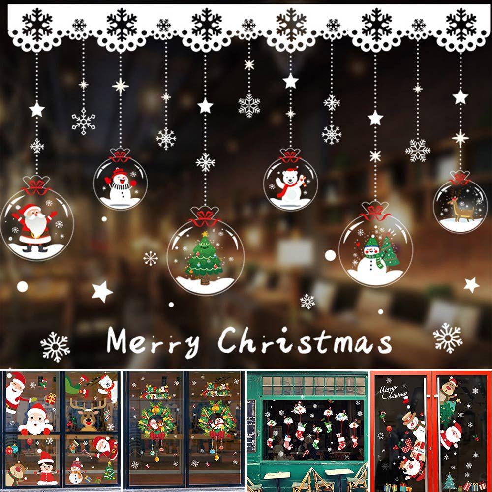 Solighter Stiker Dinding Dekorasi Rumah Kado Natal Decor Merry Christmas