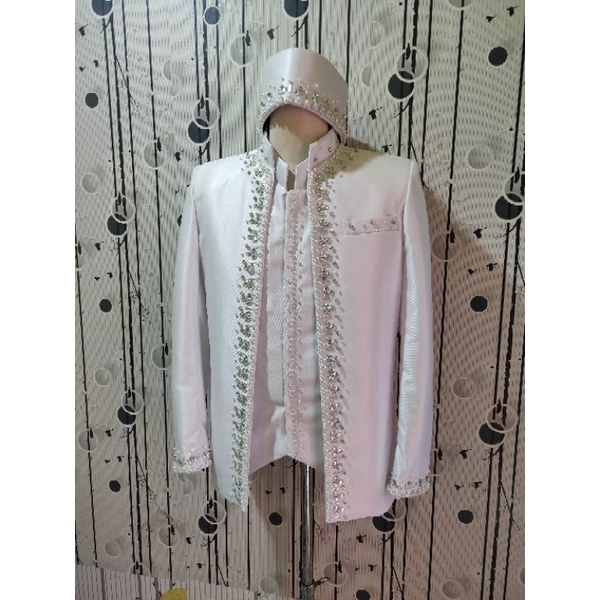 Beskap pengantin bahan semiwol