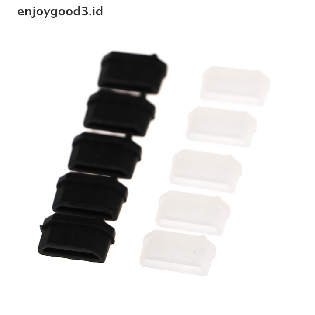 (Rready Stock) 10 Pcs Cover Penutup Port HDMI Female Bahan Karet Anti Debu (ID)