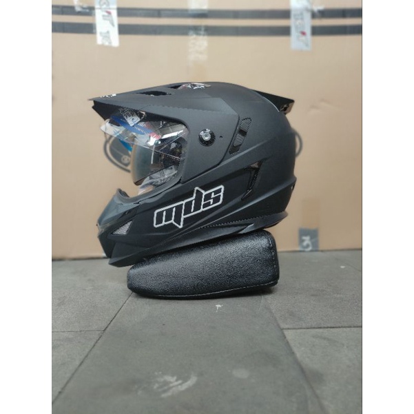 MDS SUPERMOTO BLACK DOF_ HELM MDS SUPER PRO | HELM TOURING