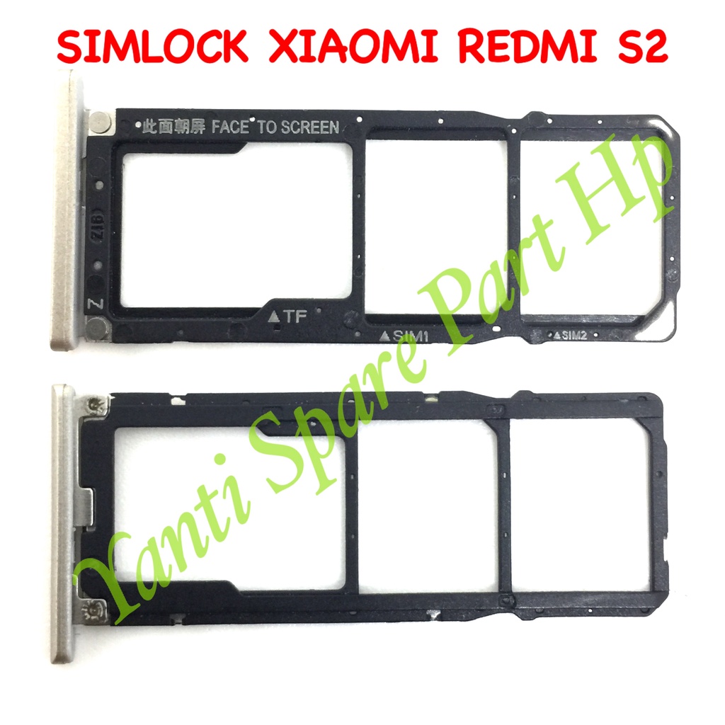 Simtray Sim Lock Xiaomi Redmi S2 Original Terlaris New