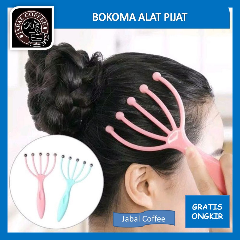 Alat Terapi Kepala / Bokoma Alat Pijat Kepala / Alat Refleksi Kepala Badan / Head Massager