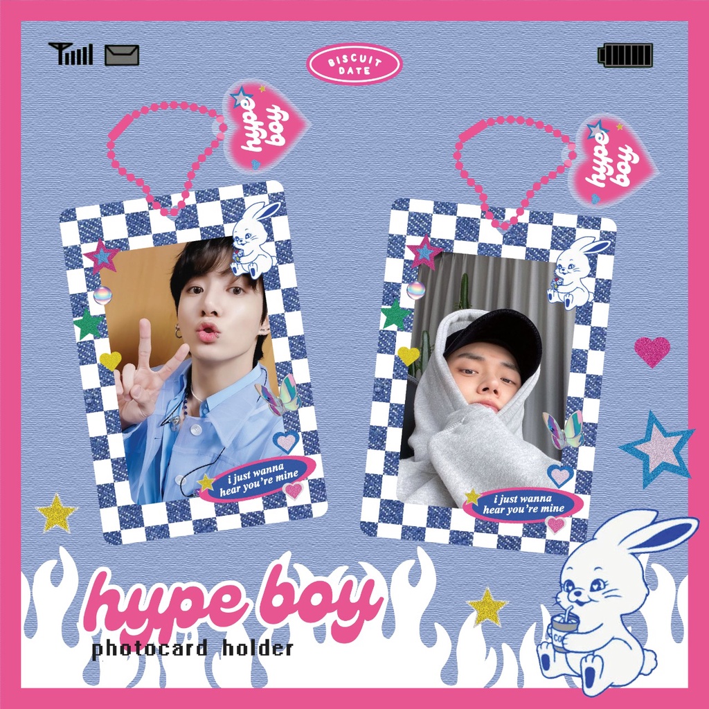 Hype Boy Photocard Holder
