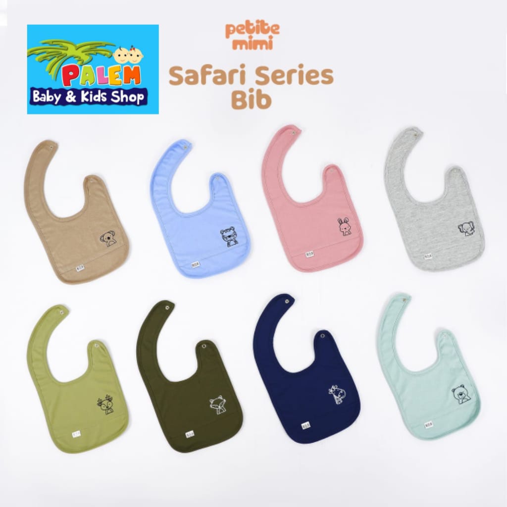 Petite Mimi Safari Series Bib SeaLife Slabber Anak