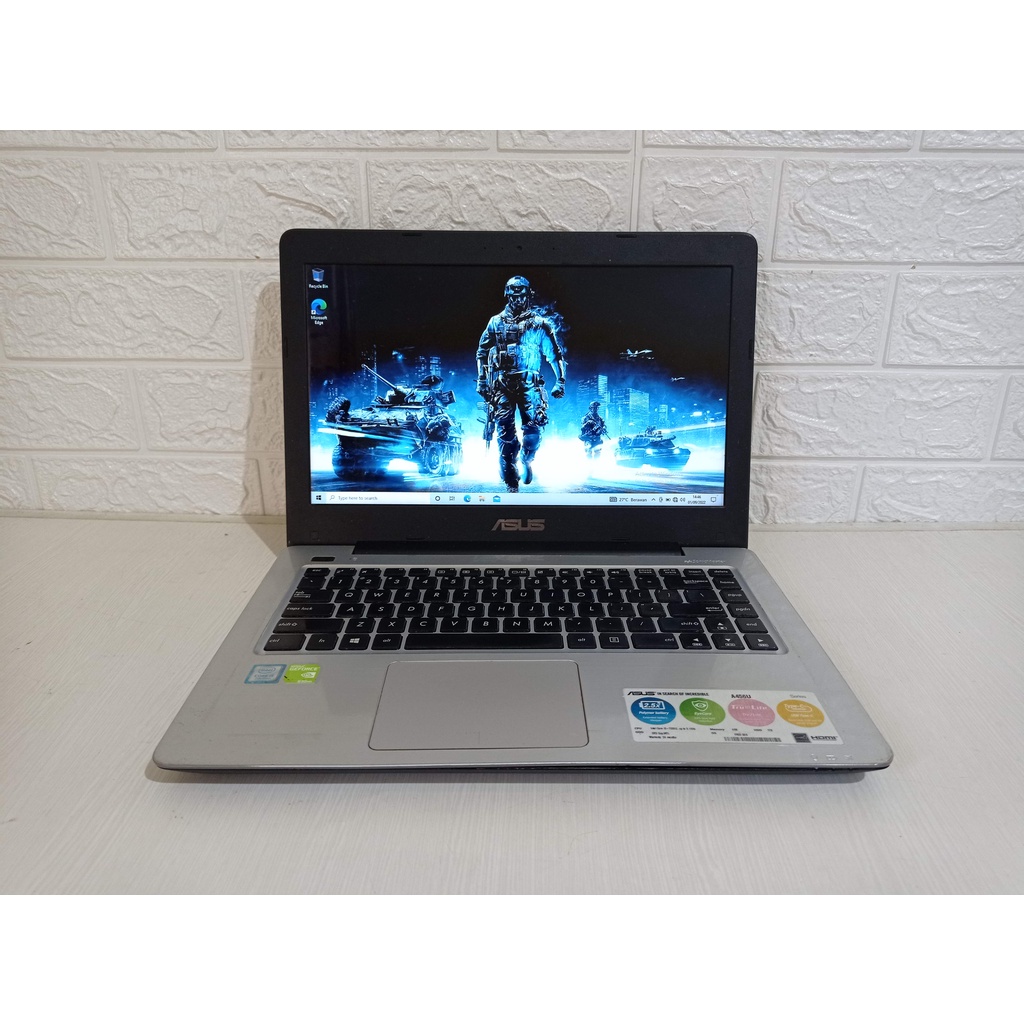 Asus A456UR Core i5-7200u RAM 8GB Nvidia 930mx Dual VGA SSD | Laptop Second Bekas Gaming Gen 7 Gen7 