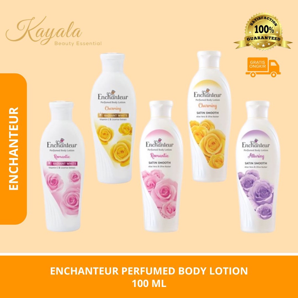 Jual ENCHANTEUR PERFUMED BODY LOTION 100 ML BODY LOTION ENCHANTEUR