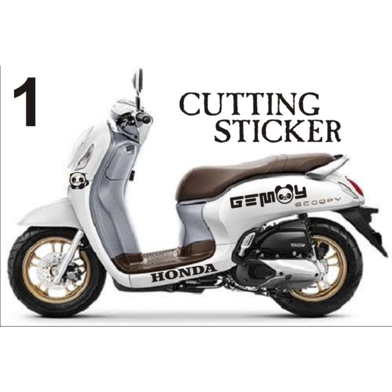 stiker cutting sticker variasi gemoy buat disemua scoopy