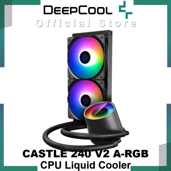 Deepcool Castle 240 RGB V2 CPU Liquid Cooler